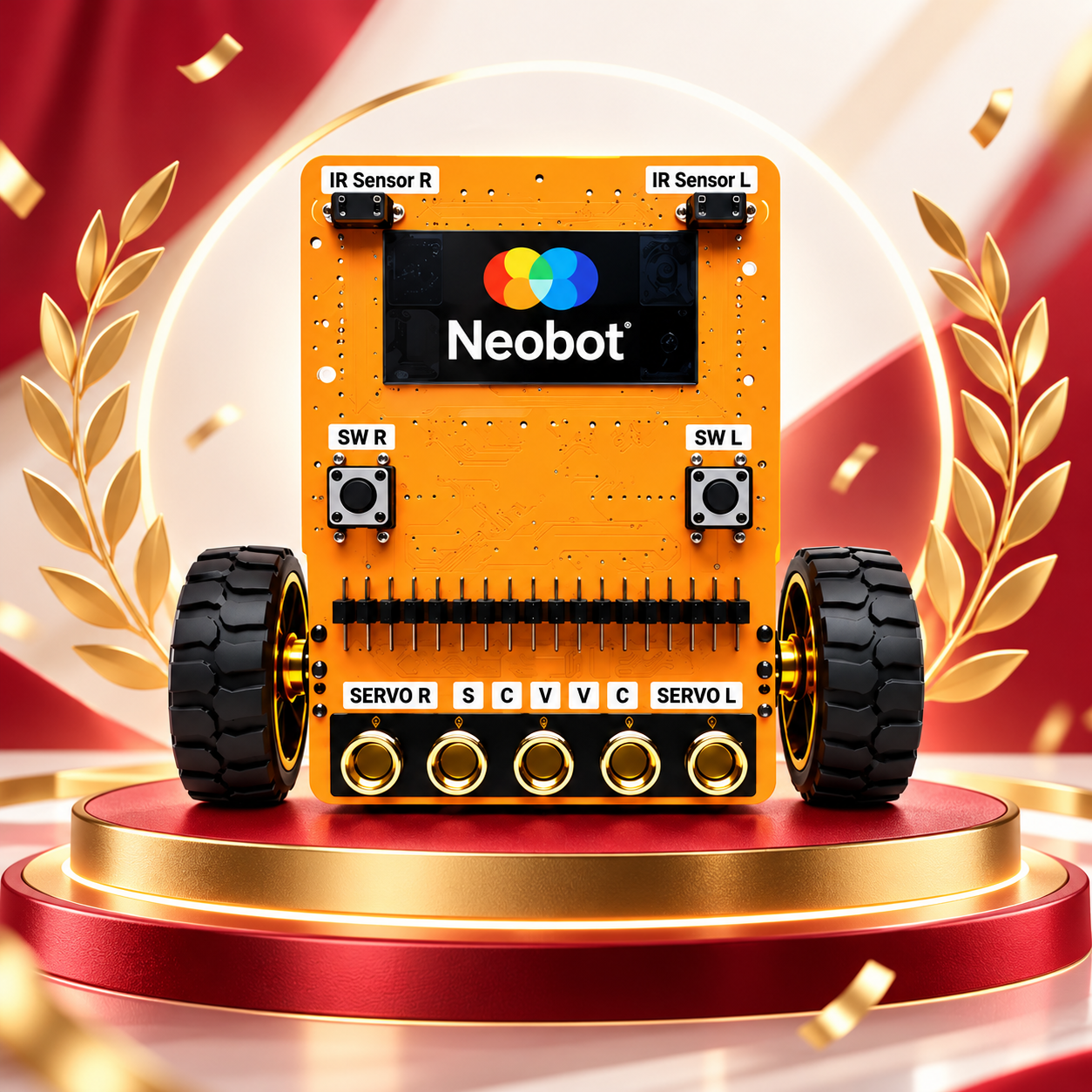 Neobot robot used in the simulator