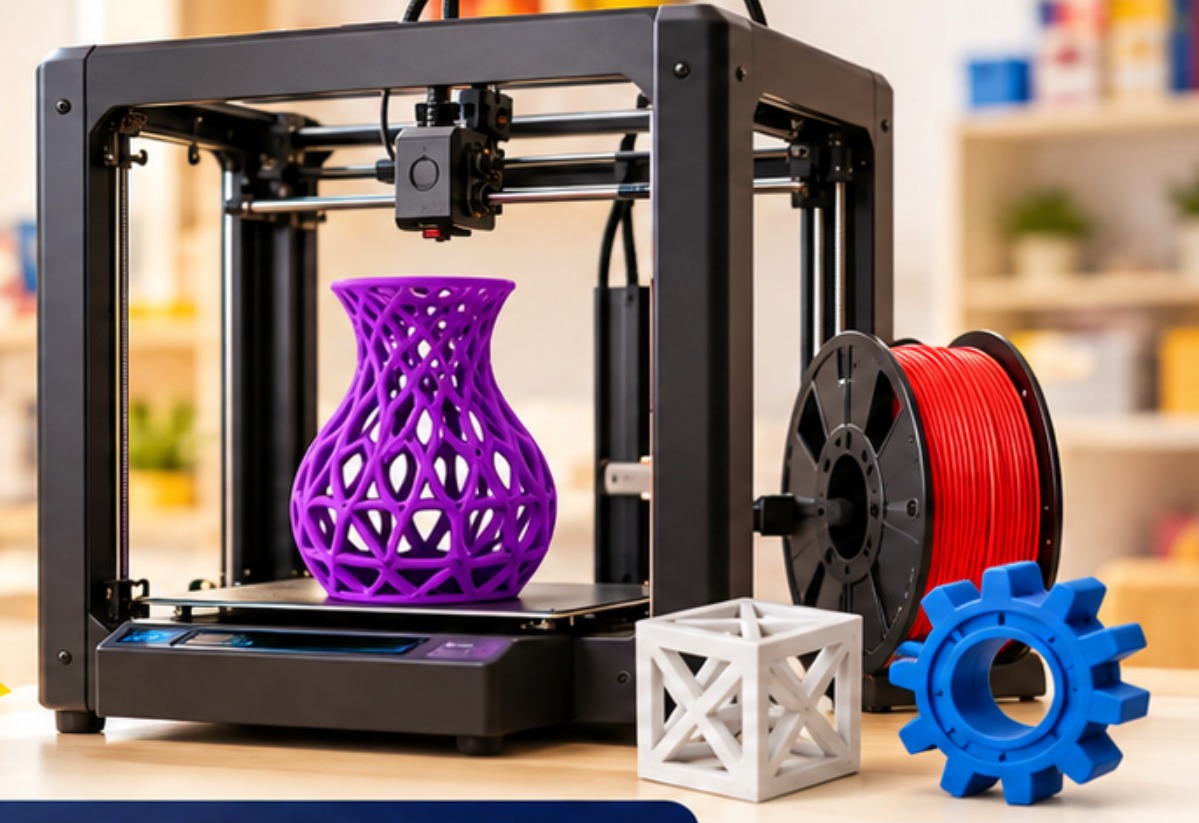 3D Design & Printing station in school Innovation Lab