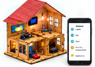 IoT Home Automation project built in an AI and Robotics Innovation Lab