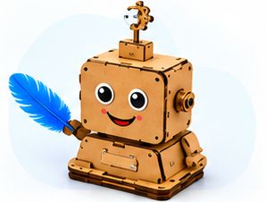 Tickle Bot project built in an AI and Robotics Innovation Lab