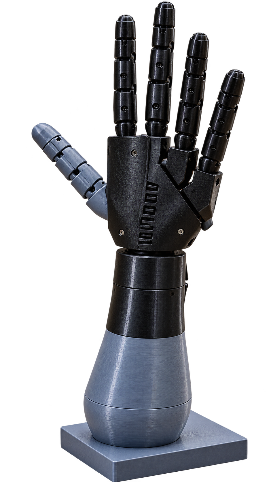 3D printed servo controlled robotic hand for robotics education