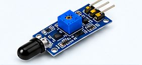 Flame sensor module for school IoT projects
