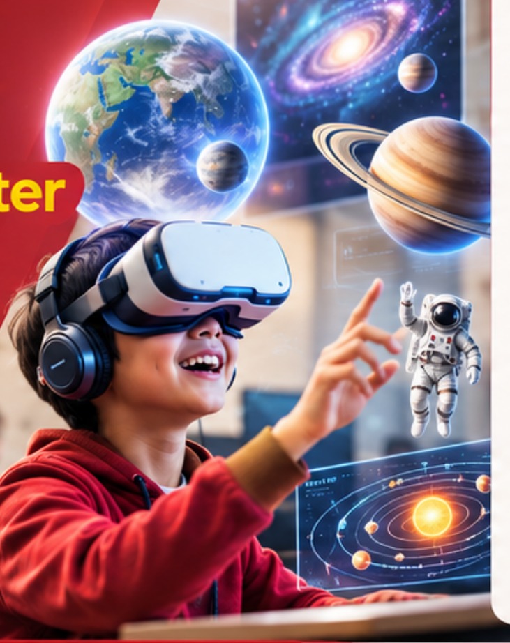 VR & Smart Classroom station in school Innovation Lab