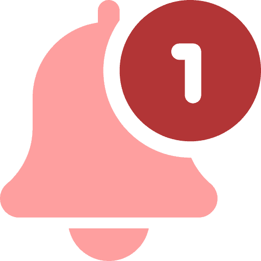 Real time push notifications for schedule changes icon
