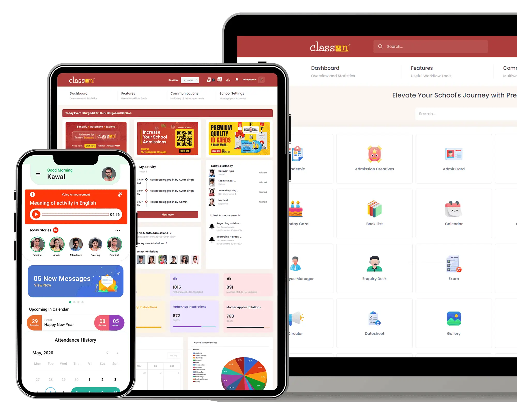 Startup school software and branding package infographic