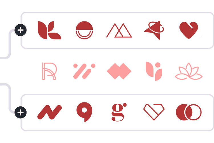 Principles of simplicity and memorability in logo design icon