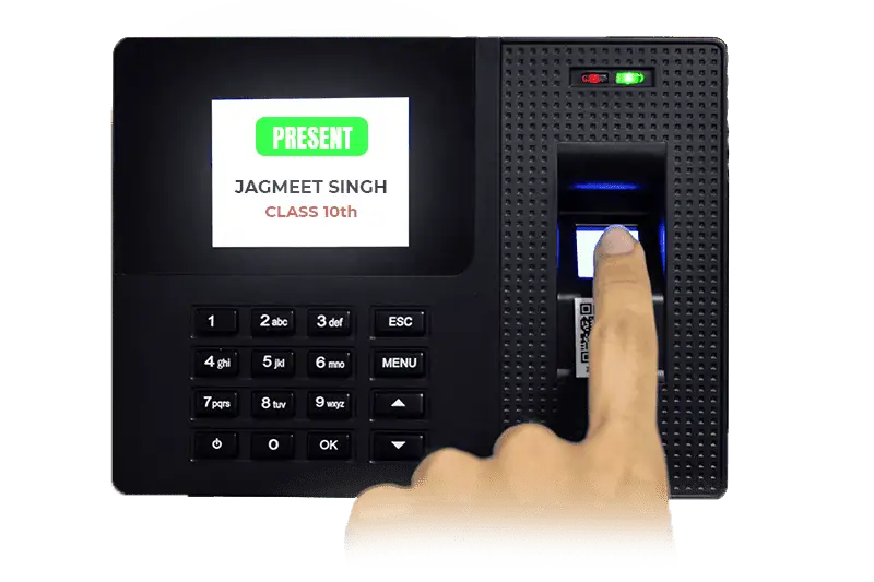 Biometric attendance machine integration for schools illustration
