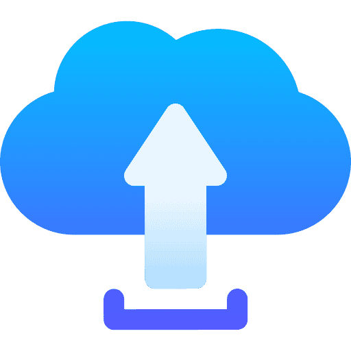Automatic cloud data backup for school ERP icon