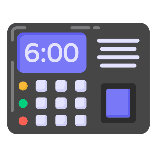 School biometric and hardware integration icon