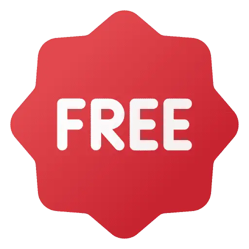 Lifetime free software updates icon