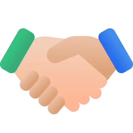 Long term client relationship and partnership icon