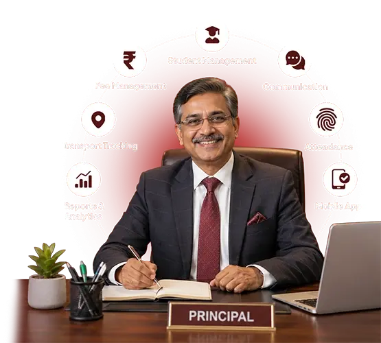 Class ON school ERP call to action illustration