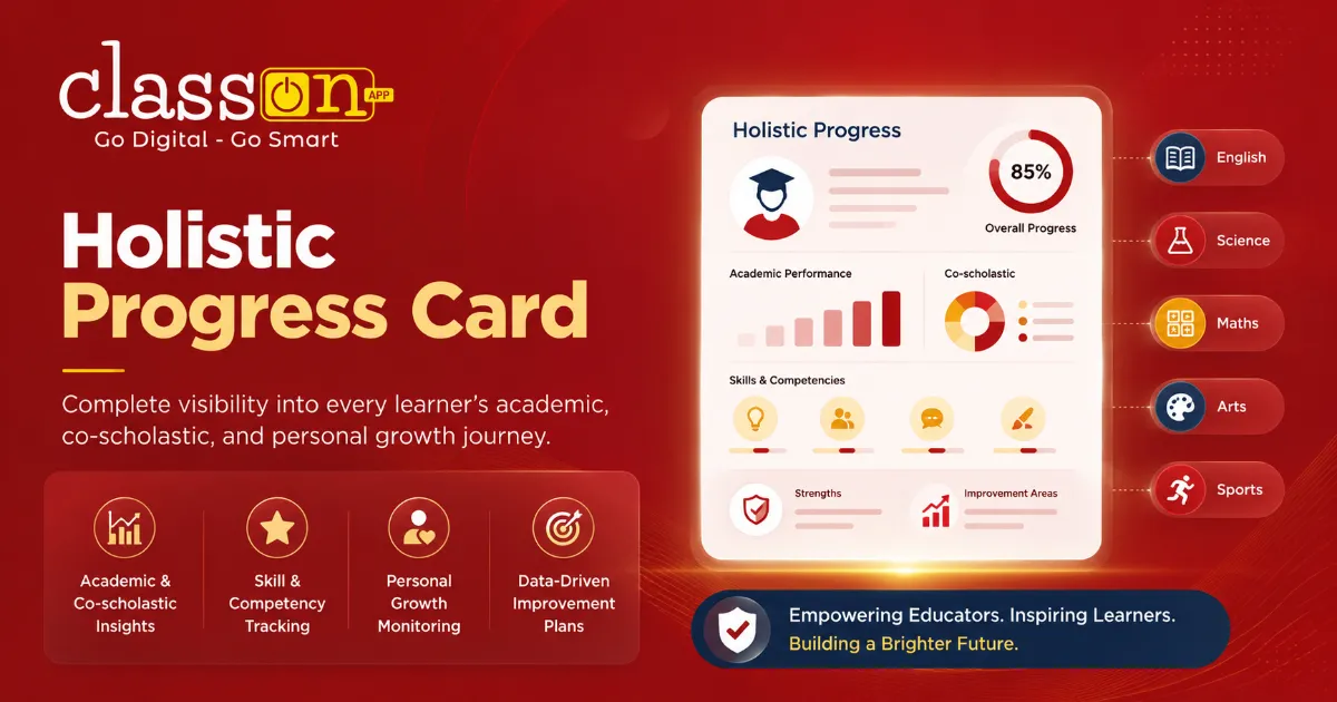 Holistic Progress Card Software for CBSE Schools | Class ON