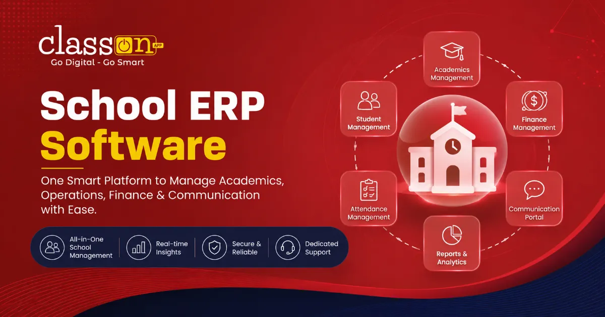 AI Powered School ERP Software India | Smart School ERP System | Class ...