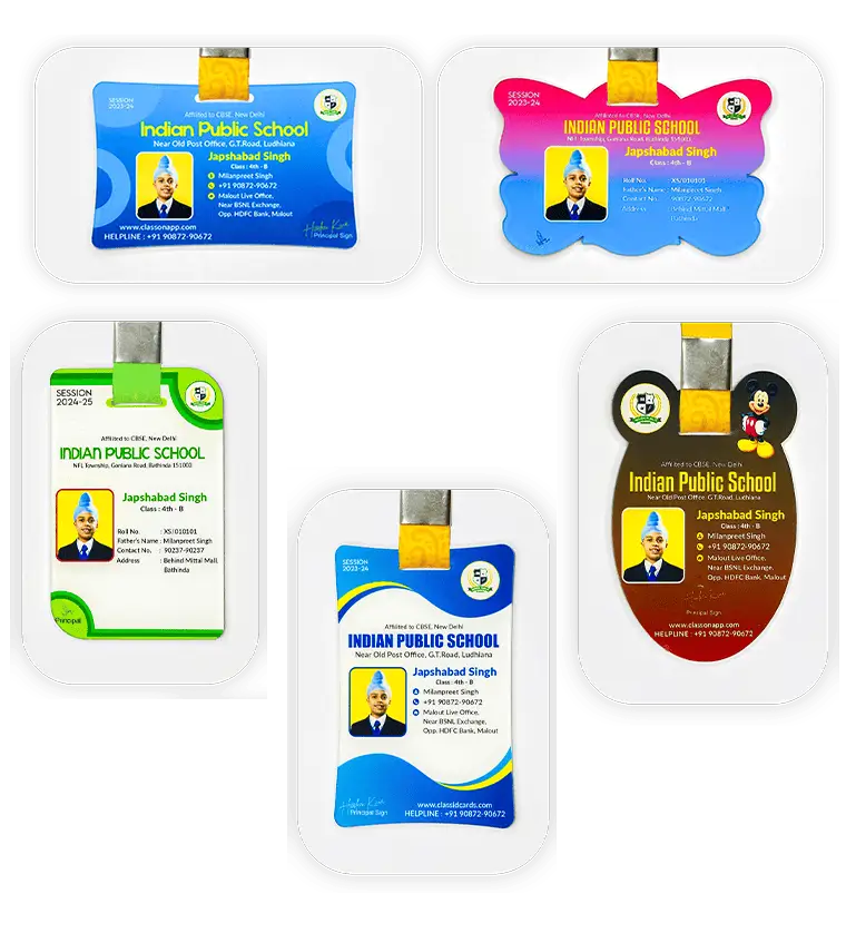 Video tutorial preview for school ID card software
