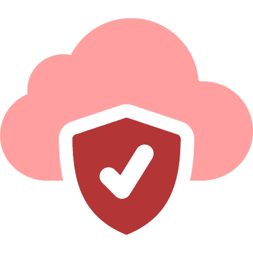 Secure cloud storage for academic records icon