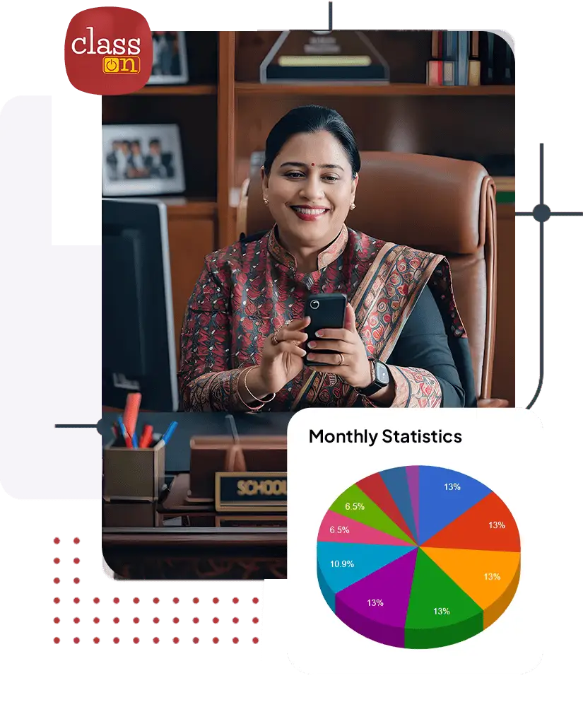 One stop solution for school management and automation infographic
