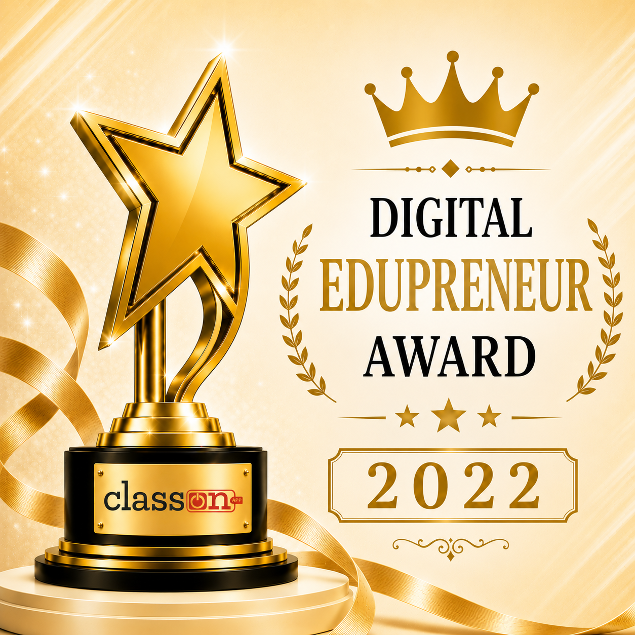 Digital Edupreneur Award 2022 – Milan Hans Class ON AI Powered School ERP Software