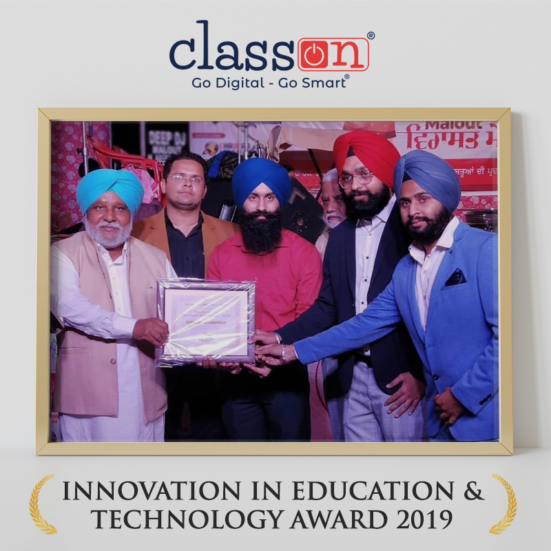 Innovation in Education & Technology Award 2019