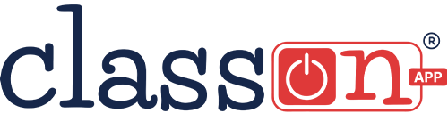 Class ON school ERP software mobile header logo