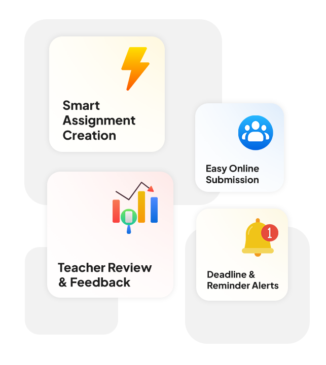 Holiday Homework, Holiday Homework Management, Smart Homework Module