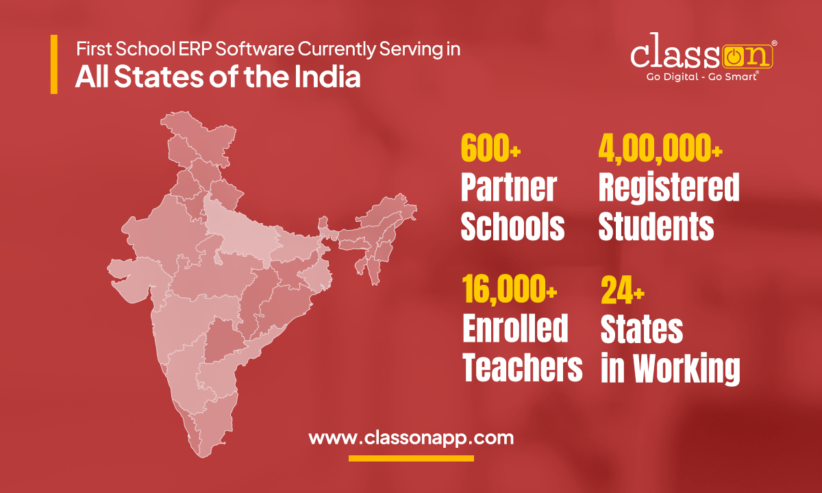 School ERP Software Currently Serving in All States of the India