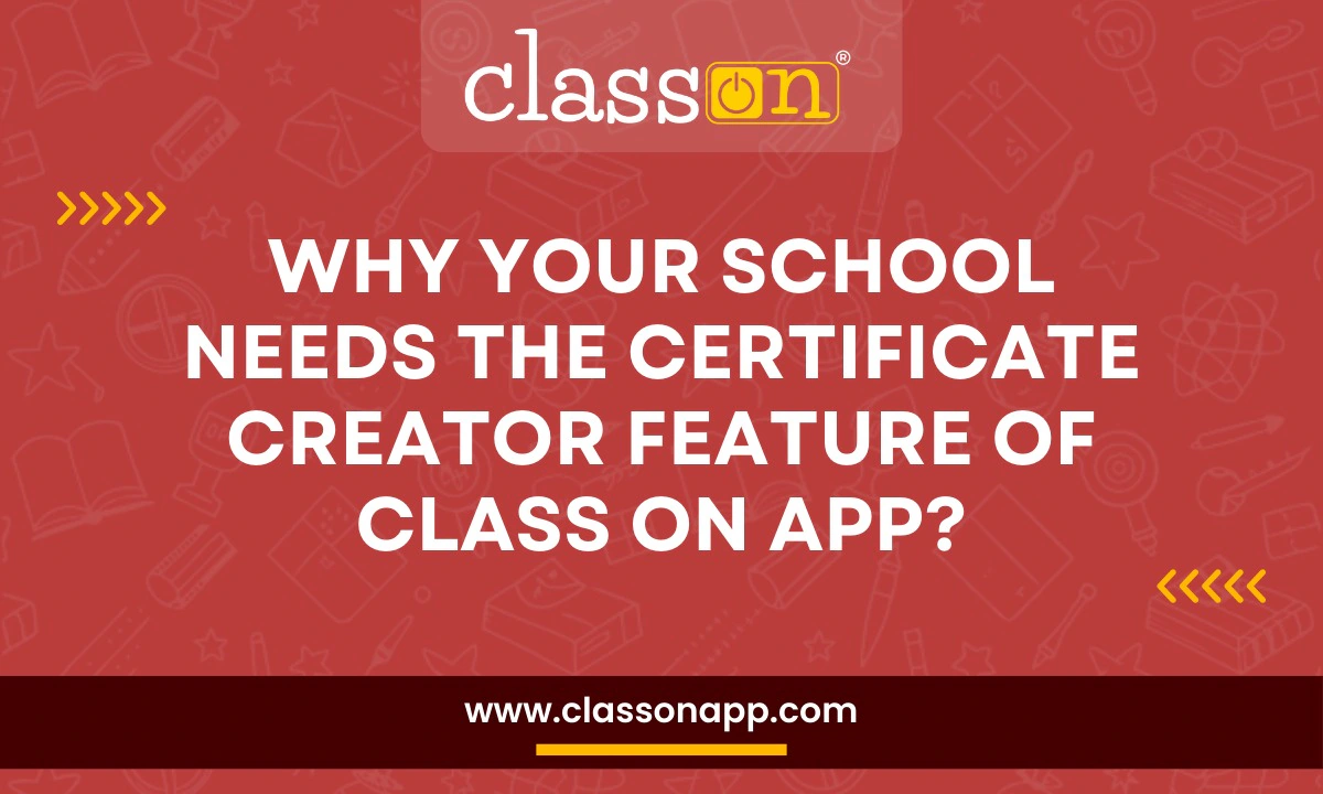 Certificate Creator for Schools