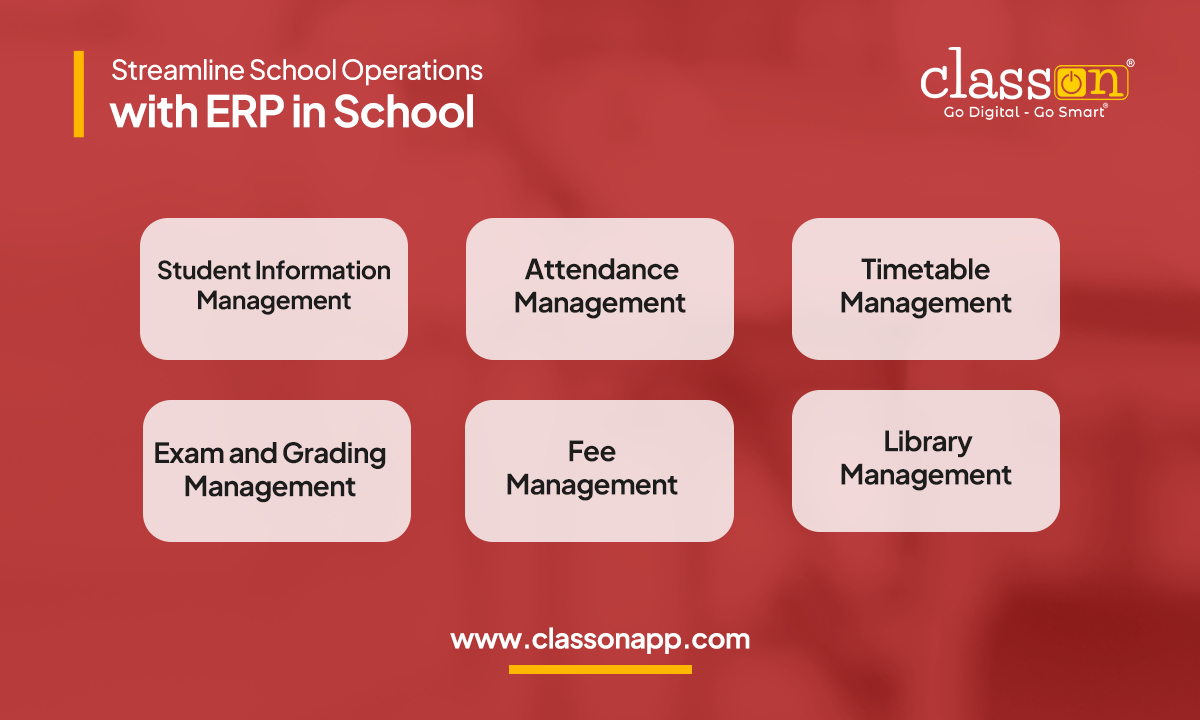 School Operations with ERP in School