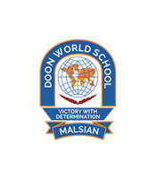 Doon World School logo